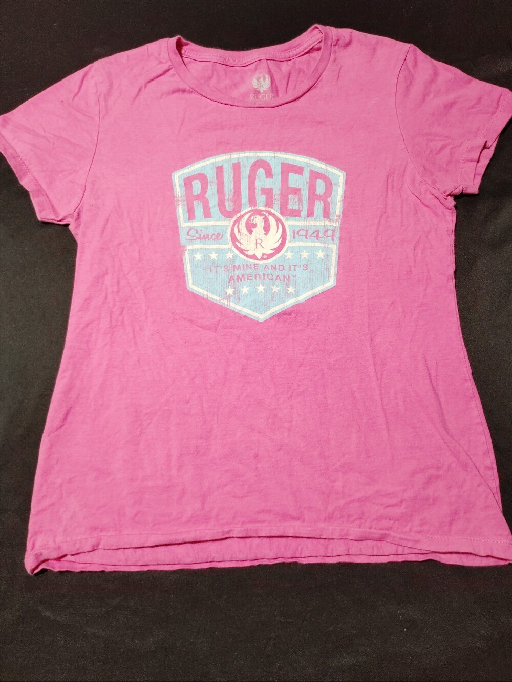Ruger Pink Short-Sleeve Logo Tee for Women